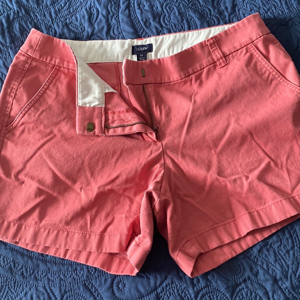 J Crew women’s chino shorts, size 10